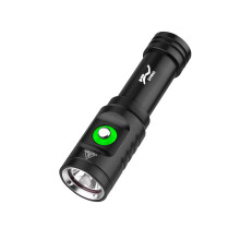 Rechargeable Diving Flashlight with 3 Lighting Modes and Power Indicator