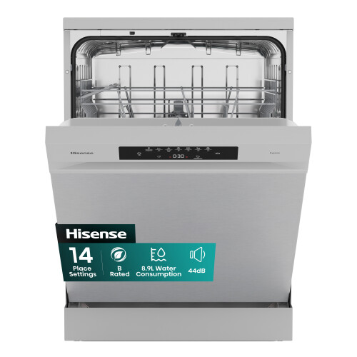 Hisense Hisense Hi4 Standard Dishwasher - Silver - B Rated