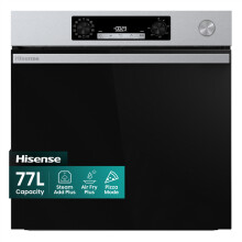 Hisense Hi4 BSA66221AXUK Built In Electric Single Oven - Stainless Steel - A Rated