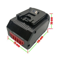 3X BAT618 Plastikowa Obudowa Baterii MożE Być WypełNiona Płytką Drukowaną z Baterią Litowo-Jonową 10 X 21700 do 18V BAT610 BAT609G