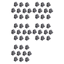 50Pcs Scuba Diving Silicone Clip Snorkel Mask Keeper Holder Retainer Attachment Gear Spare Part Accessories