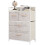 Rustic Chest of Four Fabric Drawers - Black 2