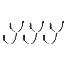 12X Hockeyhelm Kinnriemen Einzelner Schnappschuss Eishockeyhelm Kinnriemen Abnehmbarer Kinnriemen Hockey Helm Zubehör