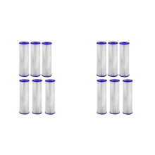 20  Pleated Sediment Filter Cartridge 10inch X 2.5inch Whole House Water Filter Replacement for WFPFC3002, 12-Pack