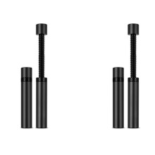 2X Card GPU Holder Adjustable Telescopic Rotary Screw Aluminum Alloy Video Card Sag Bracket Desktop()