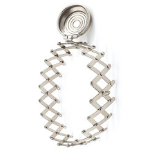 4X Round Finish Bags Hardware Purse Frame Parts Pen Bag Clutch Frame Clasp Coin Cylinder Purse Accessories(Silver)