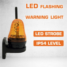 2X Universel 12V-265V LED Signal D'Alarme Stroboscopique LumièRe Clignotant Montage Mural Lampe D'Avertissement D'Urgence pour Ouvre-Porte