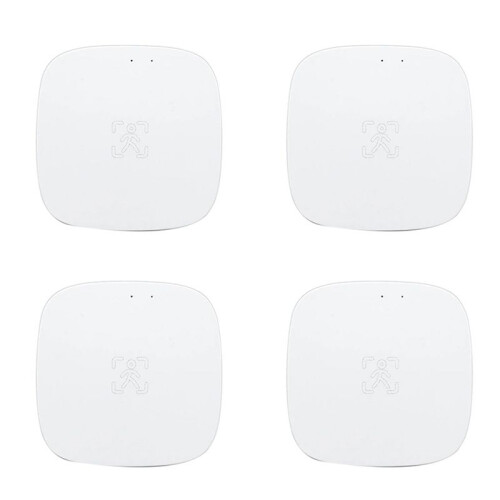 4X Tuya WiFi MmWave Human Presence Sensor with Luminance MicroWave  Detection PIR Motion Sensor Wall Mount