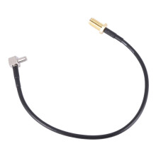 5X SMA Female Jack to TS9 Male Right Angle Pigtail Coaxial Cable Antenna