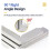 90 Degree Edge Square Ruler for Woodworking and Metal 1