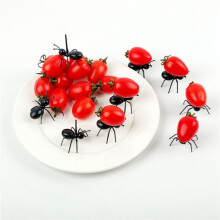 Paquet de 240 Fourchettes de Décoration de Fruits Aliments pour Fourmis Fourchettes en Forme de Fourmi Snack Gâteau Dessert Maison Cuisine FêTe