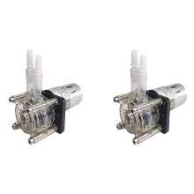 2X 500Ml/Min Lift=5M G928 Flow Pompe Péristaltique Facile à Installer Pompe Péristaltique Pompe Doseuse Pompe à Vide Type Plat 12V