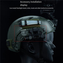 4x för FAST HjäLmskena TillbehöR Multifunktionell GöR-Det-SjäLv för CS Protective Gear Arc Portable HjäLmskena TillbehöR, C2