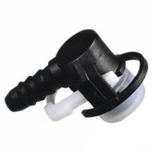 20 Piezas Conector de Tubo de Agua para Coche ID12-ID6-90 Grados L Tipo Tubo de Combustible Conector Rápido Conector de Tubo de Combustible