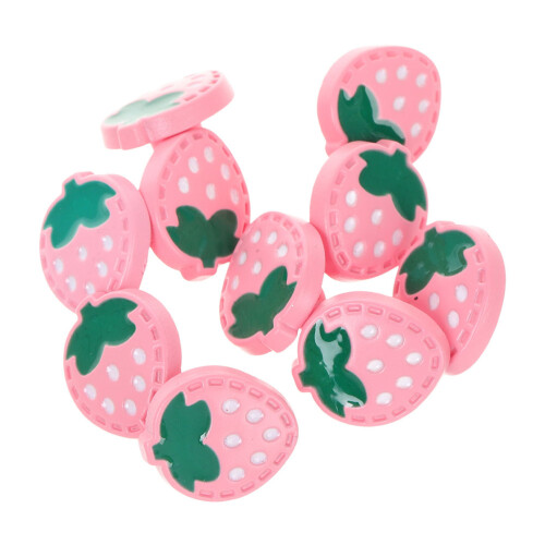 Fruit-Shaped Plastic Resin Sewing Buttons 20 pcs