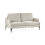 Carrera 2 Seater Sofa cream color 2