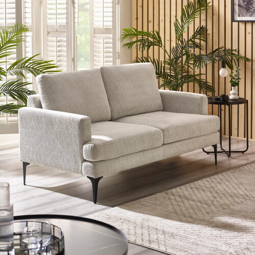 Carrera 2 Seater Sofa cream color