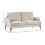 Carrera 2 Seater Sofa cream color 6