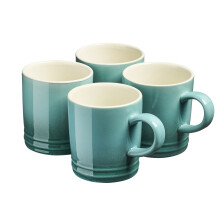 (Teal) Cooks Professional 4 Piece Midi Mug Set 240ml