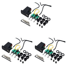 3X 3 Band Acoustic Classical Guitar Equalizer Guitarra EQ Preamp Concise Bass Tone Volume Adjustable Violao Pickup