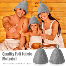 9X Anti Heat Sauna Hat Thicken Wool Shower Cap Hair Turban Quickly Towel Drying Towel Hats for Sauna Bathroom