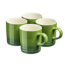 (Green) Cooks Professional 4 Piece Mug Set 240ml