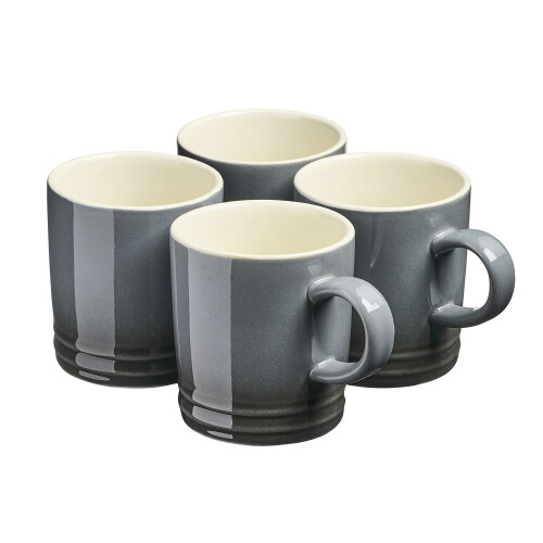 Cooks Professional (Grey) Cooks Professional 4 Piece Mug Set 240ml