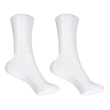 2X Femelle Jambes Pieds Mannequin Chaussette Chaussette Présentoir Moule Court Bas, Femelle