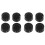 8Pcs Electric Guitar Top Hat Knobs Speed Volume Tone Control Knobs Compatible for  LP Style Guitar 1