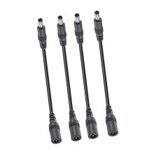 Flexible Power Extension Cable 22AWG DC5.5x2.1mm 2/4/6/8/10
