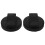 Black Rubber Jack Pads for Vehicles 2 pcs 1