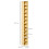 204 CD Tall Narrow Media Storage Tower - Oak Tone 5