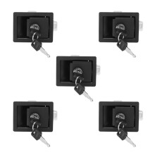 5X Rv Voiture Serrure de Porte D'Entrée de Verrouillage de la Poignée de la Poignée Campeur-Remorque Tirer Type Verrouillage Du Panneau de Porte