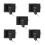 5X Rv Car Paddle Entry Door Lock  Handle Knob -Trailer Pull Type Panel Door Lock 1
