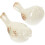 Ceramic Bird Figurines Abstract Sculptures Set of 2 1