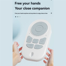 TéLéCommande Universelle Multifonction avec Zoom, , Perche à Selfie pour TéLéPhone Portable, Compatible avec les VidéOs, les Livres