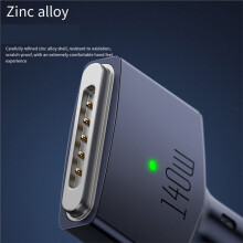 2M USB Type C to -Safe 3 Magnetic Charger Cord Laptop Charging Cable Converter PD 140W for Air/Pro A2442 B