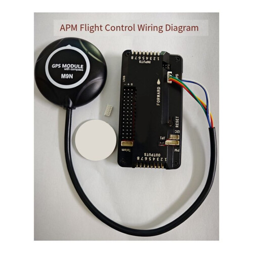 M9N GPS Module with External QMC5883 Compass for PIXHAWK PX4 Flight Controllers for RC Quadcopter Plane and Boat,A 2
