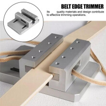 Verstelbare Leren Randtrimmer, 10-22 mm Breed, Aluminium Afschuiner voor Doe-Het-Zelf-Leerbewerking, Schoenreparatietool, 3,5-4,5 mm