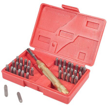 Metal Stamping Kit Numbers 0-9 Letters A-Z 37 Pcs