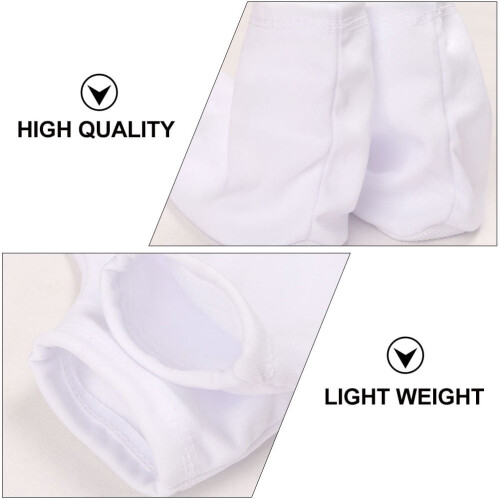 Japanese Kimono Tabi Socks White Cotton Split-Toe 1 Pair 1