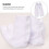 Japanese Kimono Tabi Socks White Cotton Split-Toe 1 Pair 5