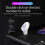 Wireless Bluetooth Earbuds with Mic, 6-Hour Playtime, 7