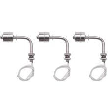 3X Interruptor de Flotador Simple de Montaje Lateral de Acero Inoxidable de Alta Temperatura