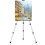 Aluminum Art Easel Stand Portable Adjustable 66 Inch Silver 8