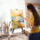 Aluminum Art Easel Stand Portable Adjustable 66 Inch Silver 6