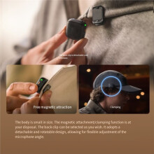 For Mic 3 Transmitter Three Voice Tone Presets, Two-Level Noise Cancelling