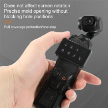 Protective Case for Osmo Pocket 3 Screen Lens Tempered Film Gimbal Cover for Pocket3 Action Camera Accessories