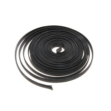 Black PET Insulated Cable Sleeve Tight Fit