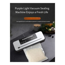 Machine de Mise Sous Vide Domestique Automatique pour Aliments Secs et Humides, Conservation de la Fraîcheur, Double Mode, Tailles de Sacs.